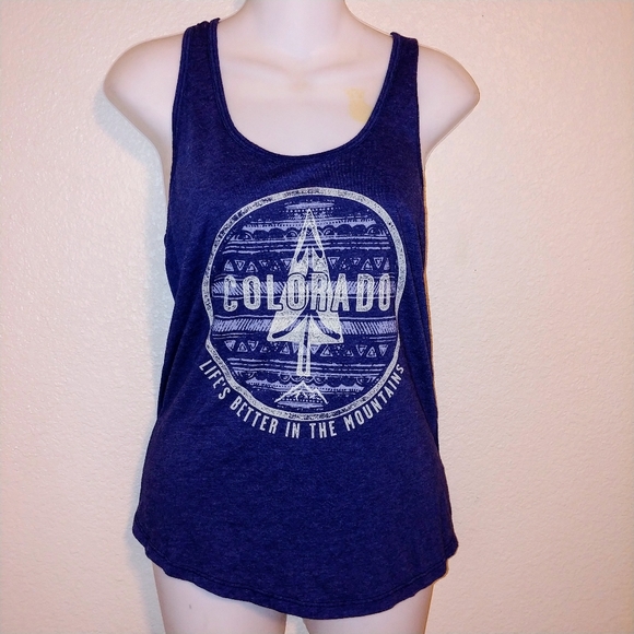 Colorado life's better in the mountains tank - Picture 2 of 6